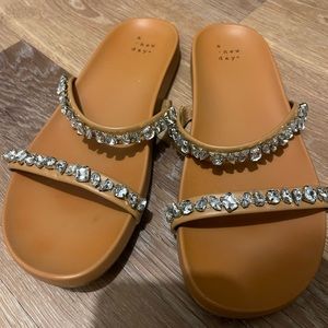 Rhinestone sandals